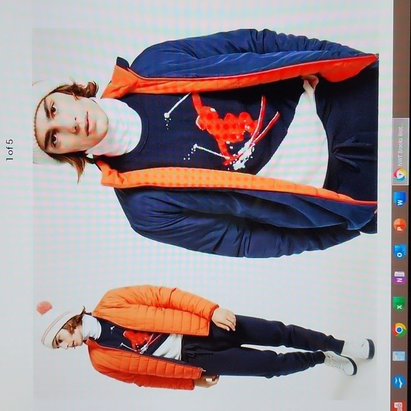 Brooks Brothers Men's Reversible Quilted Puffer Jacket - Picture 1 of 3